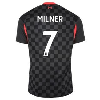 Maglia Liverpool NO.7 Milner Terza 2020/2021 Nero