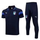 Polo Italia Set Completo 2023/2024 Blu 5