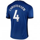 Maglia Chelsea NO.4 Christensen Prima 2020/2021 Blu