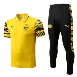 Polo Borussia Dortmund Set Completo 2022-2023 Giallo