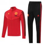 adidas Giacca Manchester United 2020/2021 Rosso Nero