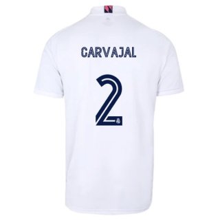 Maglia Real Madrid Prima NO.2 Carvajal 2020/2021 Bianco