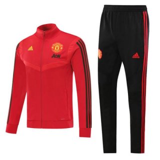 adidas Giacca Manchester United 2020/2021 Rosso Nero
