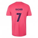 Maglia Real Madrid Seconda NO.7 Hazard 2020/2021 Rosa
