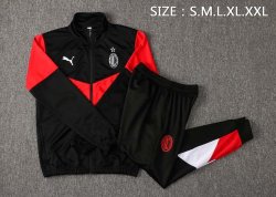 Giacca AC Milan 2022 Nero Rosso