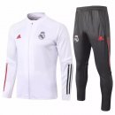 Giacca Real Madrid 2020/2021 Bianco Grigio Rosso
