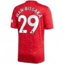 Maglia Manchester United NO.29 Wan Bissaka Prima 2020/2021 Rosso