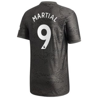 Maglia Manchester United NO.9 Martial Seconda 2020/2021 Nero
