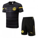 Maglia Formazione Borussia Dortmund Set Completo 2022-2023 Grigio