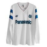 Thailandia Maglia Marseille Prima ML Retro 1990 Bianco