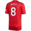 Maglia Manchester United NO.8 Mata Prima 2020/2021 Rosso