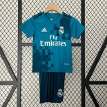 Maglia Real Madrid Terza Retro Bambino 2017 2018