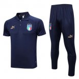 Polo Italia Set Completo 2023/2024 Blu