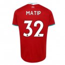 Maglia Liverpool NO.32 Matip Prima 2020/2021 Rosso