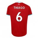 Maglia Liverpool NO.6 Thiago Prima 2020/2021 Rosso