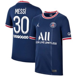 Maglia Paris Saint Germain NO.30 Messi Prima 2021/2022