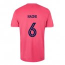 Maglia Real Madrid Seconda NO.6 Nacho 2020/2021 Rosa