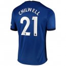 Maglia Chelsea NO.21 Chilwell Prima 2020/2021 Blu