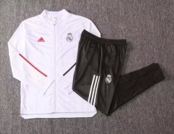 Giacca Real Madrid 2020/2021 Bianco Grigio Rosso
