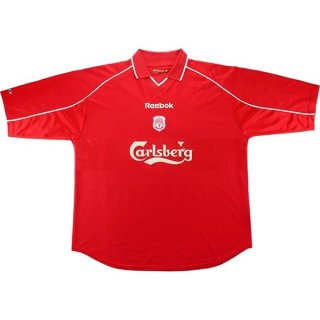 Thailandia Maglia Liverpool Prima Retro 2000 2002 Rosso Thailandia Maglia Liverpool Prima Retro 2000 2002 Rosso