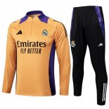 Felpa Allenamento Real Madrid 2025/2026 Giallo