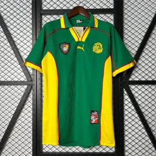 Thailandia Maglia Cameroon Prima Retro 1998 Thailandia Maglia Cameroon Prima Retro 1998