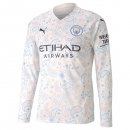 Thailandia Maglia Manchester City Terza ML 2020/2021 Bianco