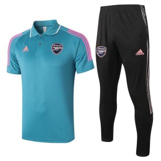 Polo Arsenal Set Completo 2021/2022 Blu Nero Polo Arsenal Set Completo 2021/2022 Blu Nero