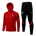 Felpa Cappuccio Atletico Madrid 2022 Rosso