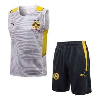 Maglia Real Madrid Senza Maniche 2022 Bianco Giallo Maglia Real Madrid Senza Maniche 2022 Bianco Giallo
