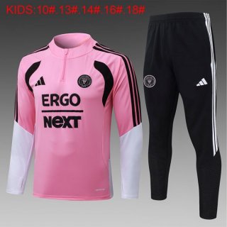 Bambino Felpa Allenamento Inter Miami 2026/2027 Rosa 3