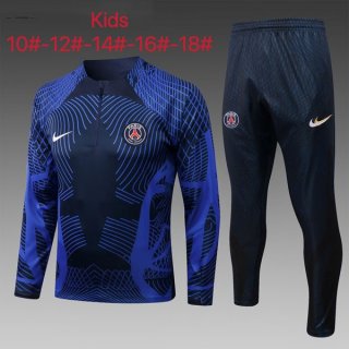 Bambino Felpa PSG 2023 Blu 2