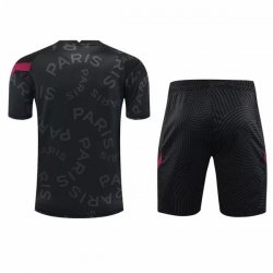 Maglia Formazione PSG Set Completo 2020/2021 Nero Oro