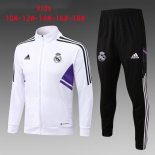 Bambino Giacca Real Madrid 2023 Bianco Nero