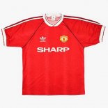 Thailandia Maglia Manchester United Prima Retro 1990 1992 Rosso