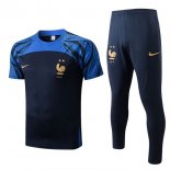 Maglia Francia Set Completo 2022-2023 Blu 1