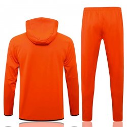 Felpa Cappuccio Set Completo Liverpool 2022/2023 Arancione