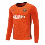 Thailandia Maglia Barcellona Portiere ML 2020/2021 Arancione