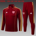Bambino Felpa Allenamento Arsenal 2025/2026 Rosso 7