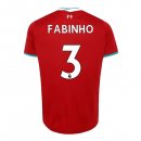 Maglia Liverpool NO.3 Fabinho Prima 2020/2021 Rosso