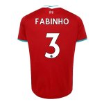 Maglia Liverpool NO.3 Fabinho Prima 2020/2021 Rosso Maglia Liverpool NO.3 Fabinho Prima 2020/2021 Rosso
