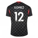 Maglia Liverpool NO.12 Gomez Terza 2020/2021 Nero