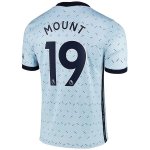 Maglia Chelsea NO.19 Mount Seconda 2020/2021 Blu Maglia Chelsea NO.19 Mount Seconda 2020/2021 Blu