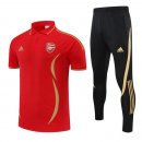 Polo Arsenal Set Completo 2022/2023 Rosso