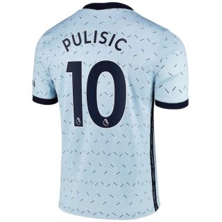 Maglia Chelsea NO.10 Pulisic Seconda 2020/2021 Blu