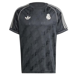 Thailandia Maglia Real Madrid Cotton 2025/2026 Grigio