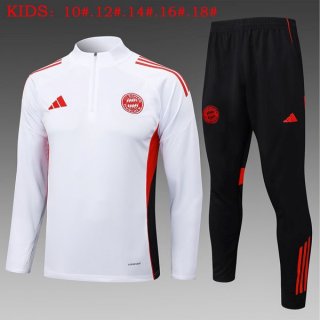 Bambino Felpa Allenamento Bayern Monaco 2025/2026 Bianco 6 Bambino Felpa Allenamento Bayern Monaco 2025/2026 Bianco 6