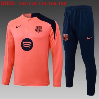Bambino Felpa Allenamento Barcellona 2026/2027 Arancione