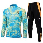 Giacca Real Madrid 2024/2025 Blu Giallo Giacca Real Madrid 2024/2025 Blu Giallo