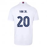 Maglia Real Madrid Prima NO.20 Vini Jr. 2020/2021 Bianco